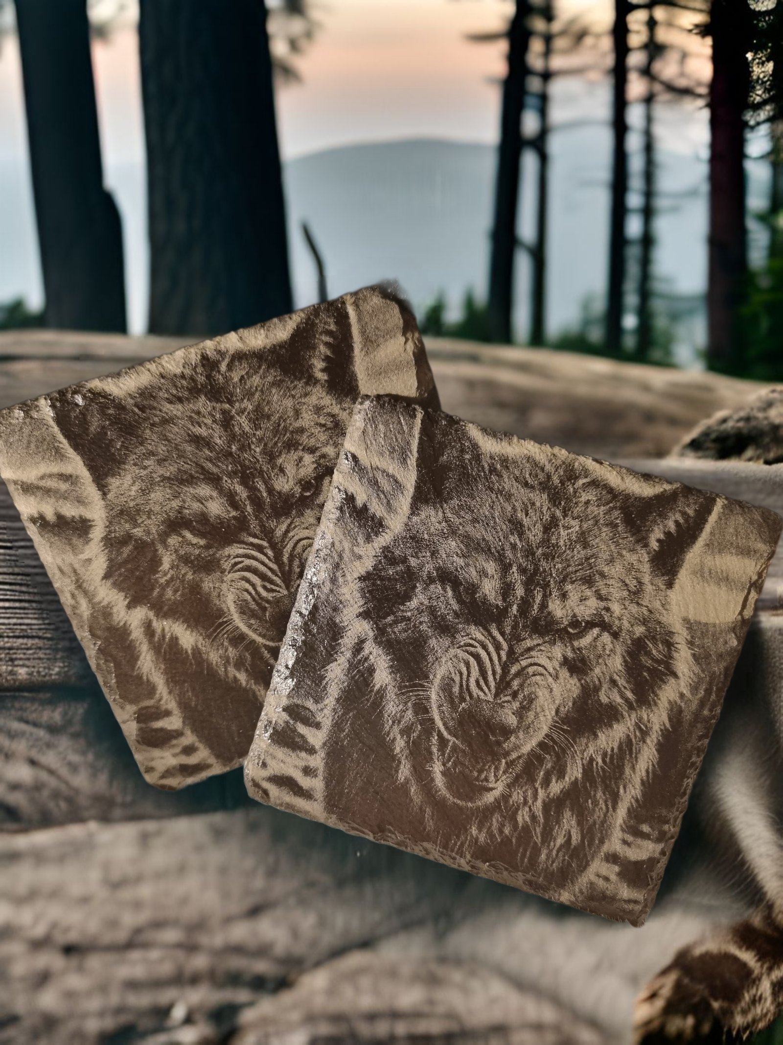 Square Slate Coaster - Image 3