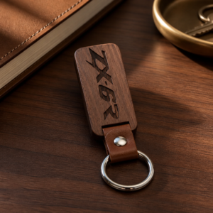 Custom Rectangular Key Ring